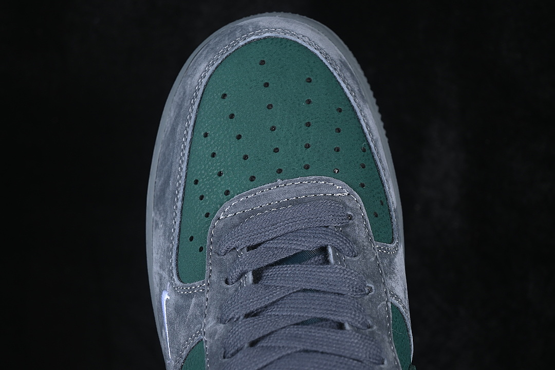 Nike [FV3694-116]-[AIR FORCE 1 07 LOW CASUAL SNEAKERS DARK GRAY/DARK GREEN]-[WOMAN:36-39]-[MAN: - Image 9