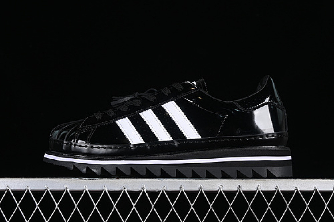 Adidas SUPERSTAR CLOT BY EDISON CHEN BLACK CORE BLACK/CLOUD WHITE/CORE BLACK · IH5953, photo 1