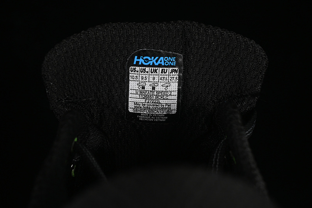 Hoka [1126851 BCKLC]-[HOKA MAFATE SPEED 2 BLACK/GREY/GREEN/WHITE]-[WOMAN:36-39]-[MAN:40-45] - Image 6