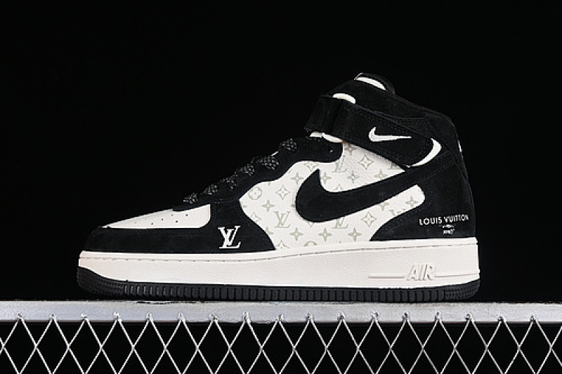 Nike Nike AIR FORCE 1 07 MID LV WHITE/BLACK · DV9988-100, photo 1