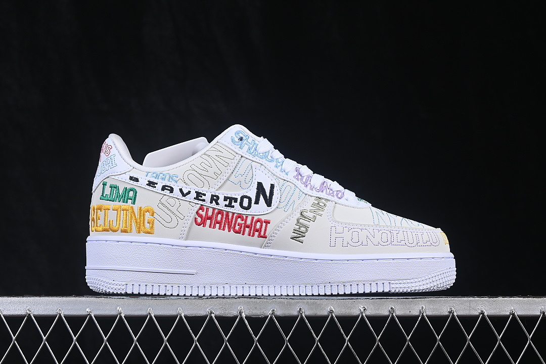 Nike [II1549-100]-[AIR FORCE 1 07 LOW CASUAL SNEAKERS GREY/WHITE]-[WOMAN:36-39]-[MAN:40-45] - Image 15