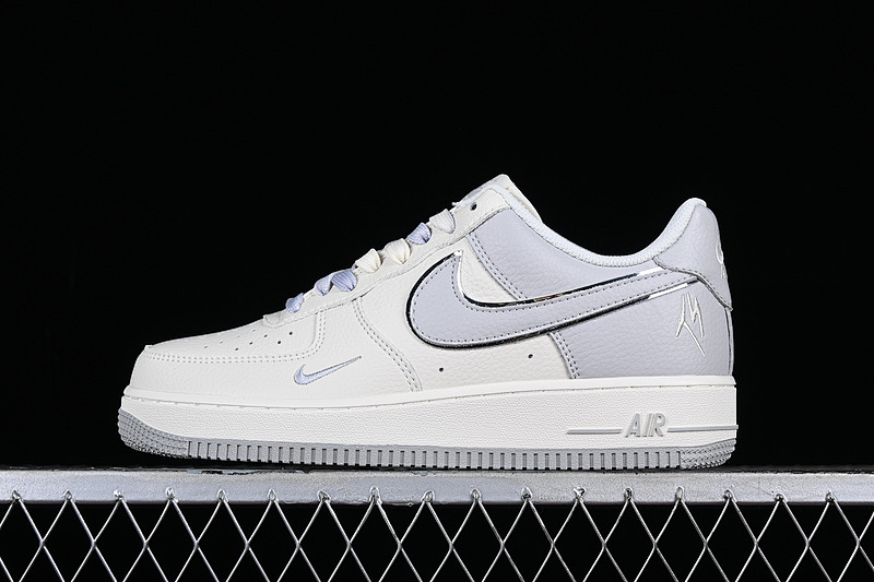Nike Nike FAT JOE AIR FORCE 1 07 LOW OFF WHITE/GREY · LO5636-555, photo 1