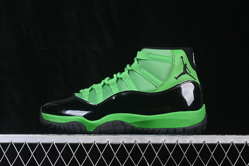 Jordan AIR Jordan 11 RETRO AJ11 DARK GREEN/PURPLE/BLACK · CT8012-310, photo 1