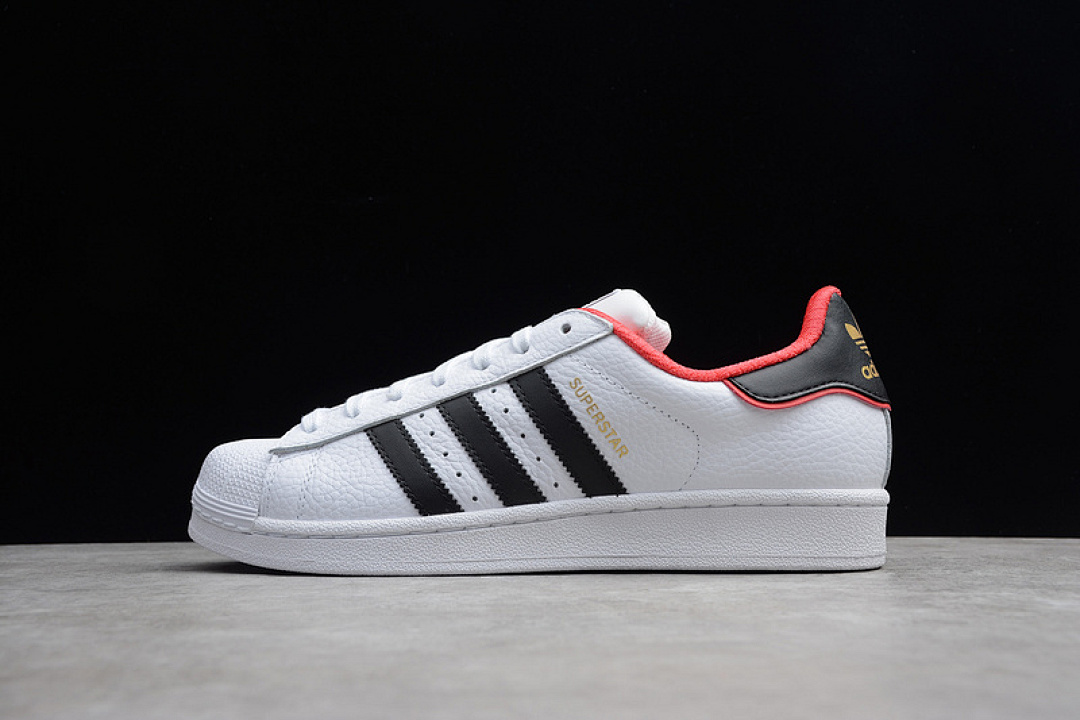 Unbranded [BC0199]-[SUPERSTAR SNEAKER WHITE/BLACK/RED]-[WOMAN:36-39]-[MAN:40-44]-[OG00130], photo 1