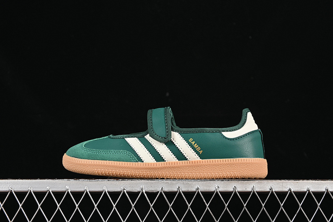 Adidas [JR7340]-[SAMBA JANE WHITE/GREEN]-[WOMAN:36-41] - Image 2