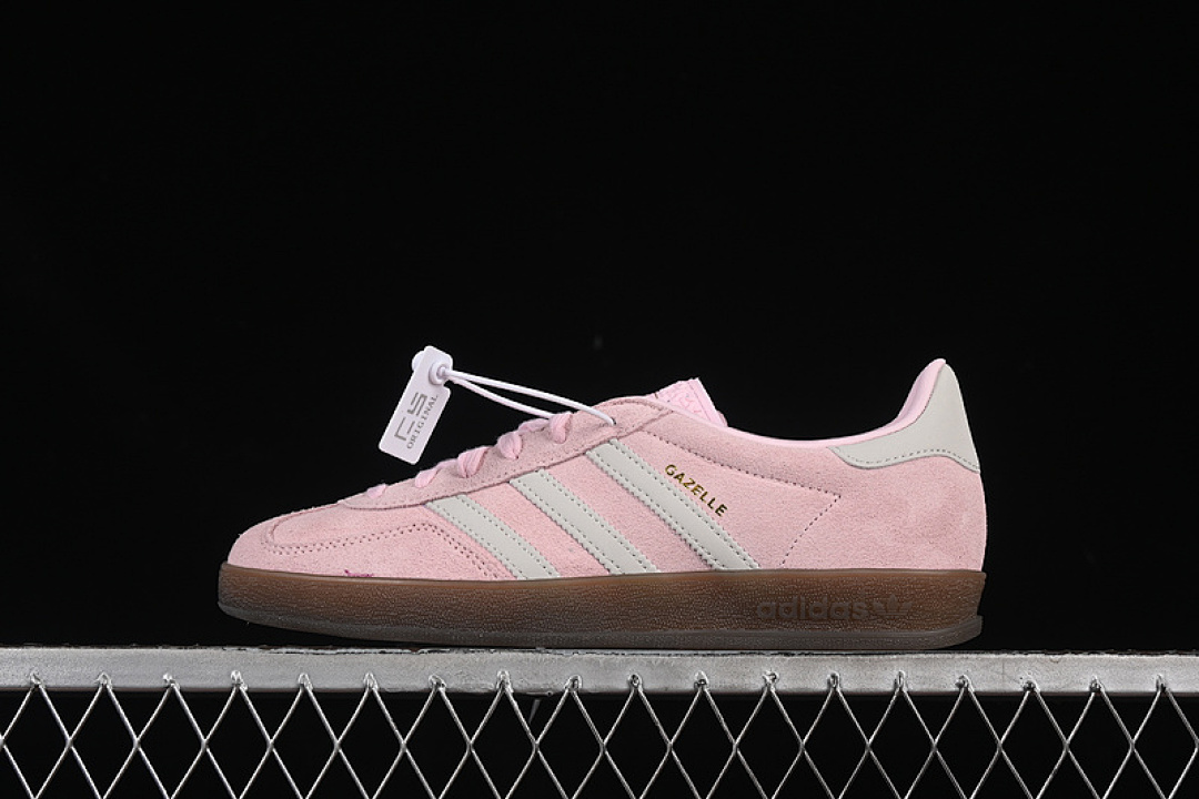 Off-White Adidas ORIGINALS GAZELLE INDOOR CLEAR PINK/OFF WHITE/GUM · JI2716, photo 1