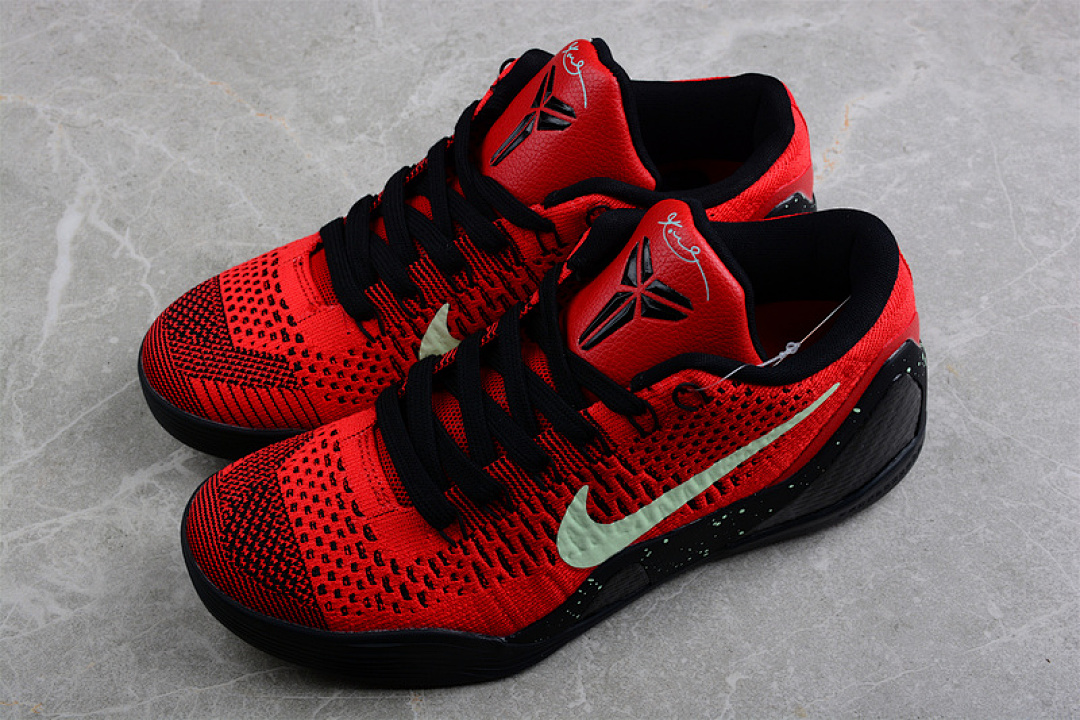 Nike [639045-600]-[KOBE 9 ELITE LOW UNIVERSITY RED/BLACK/WHITE]-[MAN:40-46] - Image 11