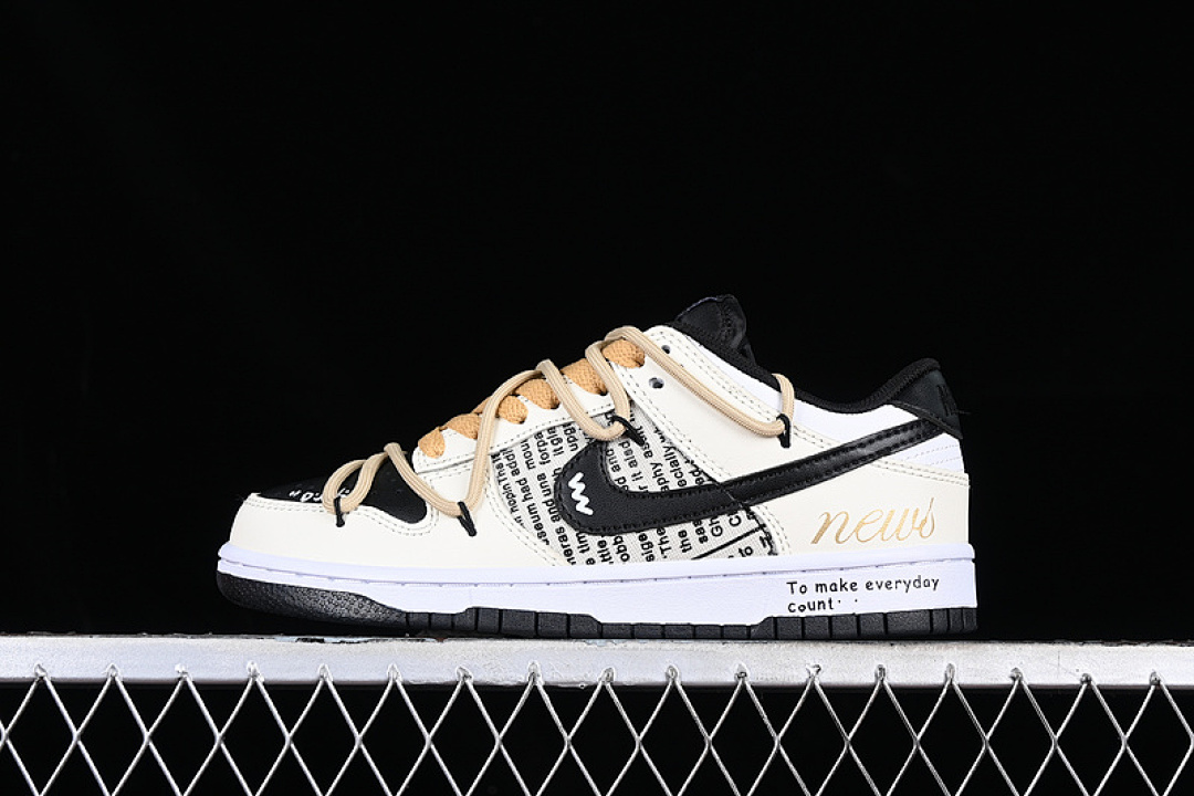 Unbranded [DV0831-002]-[DUNK LOW SB WHITE/BEIGE/BLACK]-[WOMAN:35.5-39]-[MAN:40-46], photo 1