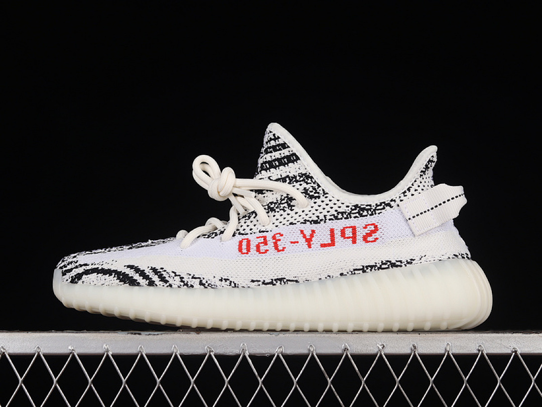 Adidas Adidas OG YEEZY BOOST 350 V2 ZEBRA WHITE/CORE BLACK/RED · CP9654, photo 1