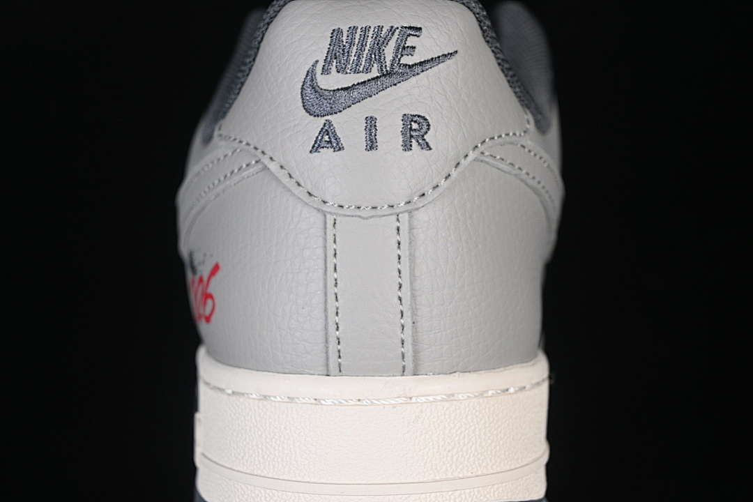 Nike [MZ9588-833]-[AIR FORCE 1 07 LOW CASUAL SNEAKERS WHITE/GREY]-[WOMAN:36-39]-[MAN:40-45] - Image 7