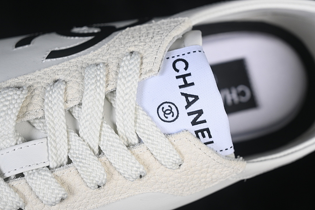Chanel [G47125]-[RETRO CASUAL SHOES WHITE/BLACK/WHITE]-[WOMAN:35-39]-[MAN:40] - Image 15