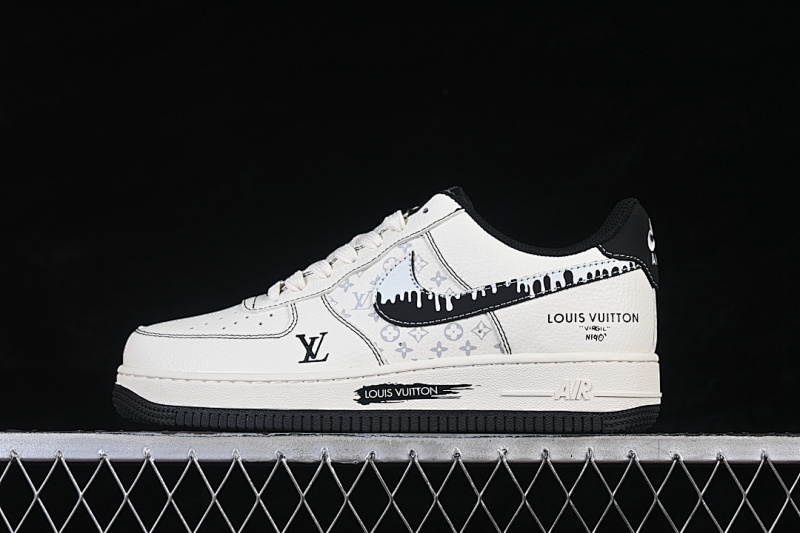 Nike Nike AIR FORCE 1 07 LOW LOW-TOP CASUAL SNEAKERS WHITE/BLACK · KG6699-F31, photo 1