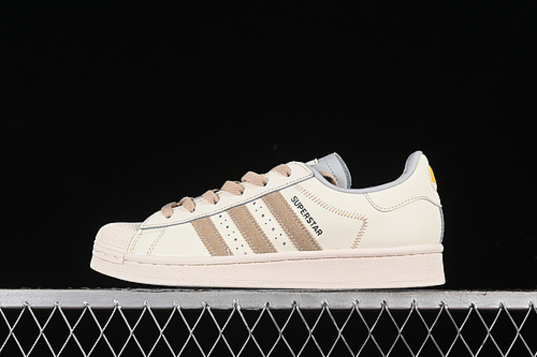 Adidas SUPERSTAR WHITE/BROWN · IF1779, photo 1