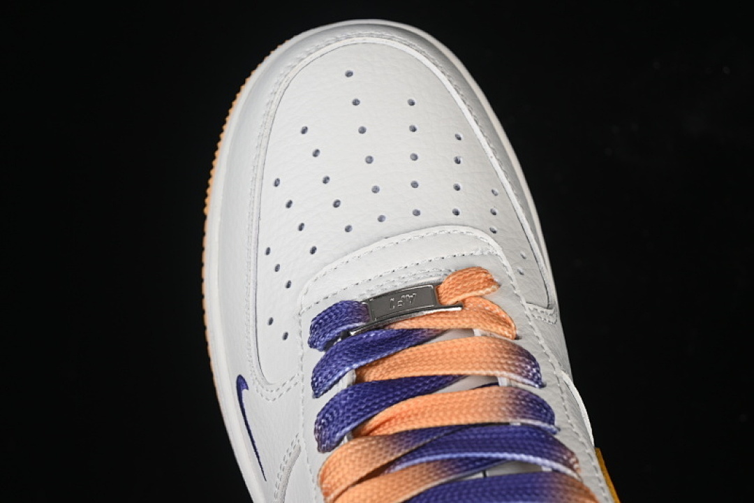 Nike [CS5288-006]-[AIR FORCE 1 07 LOW NBA CASUAL SNEAKERS BLACK/WHITE]-[WOMAN:36-39]-[MAN:40-45] - Image 9