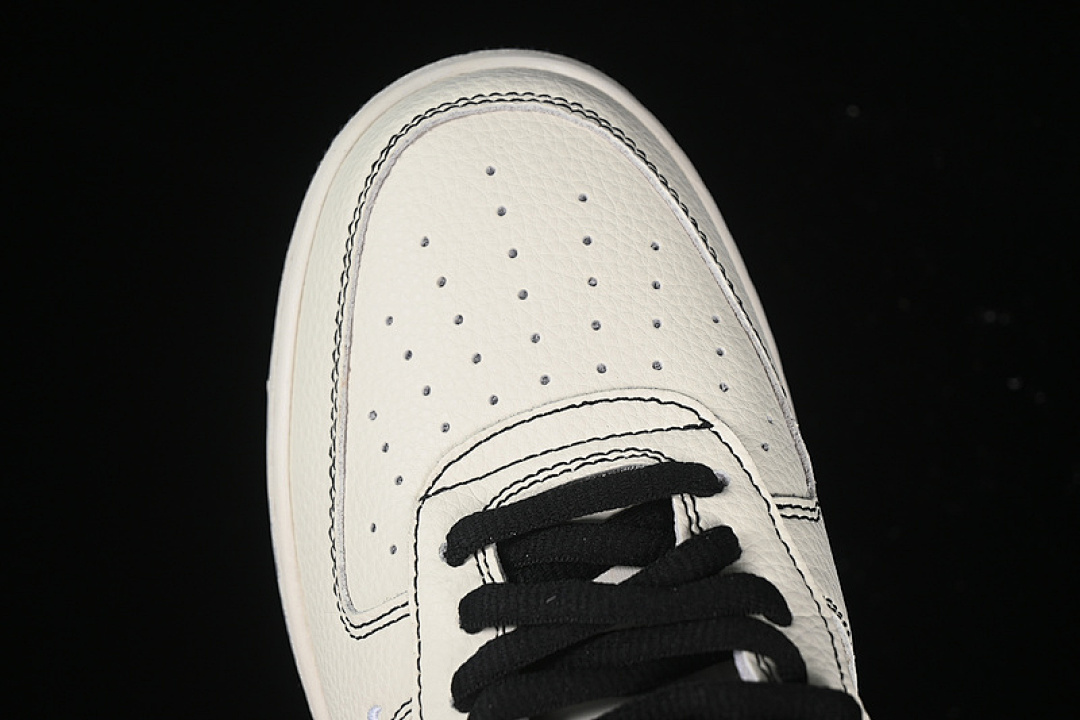 Nike [FR0538-090]-[BA*LEN*CIAGA AIR FORCE 1 07 LOW BLACK/WHITE]-[WOMAN:36-39]-[MAN:40-45] - Image 10