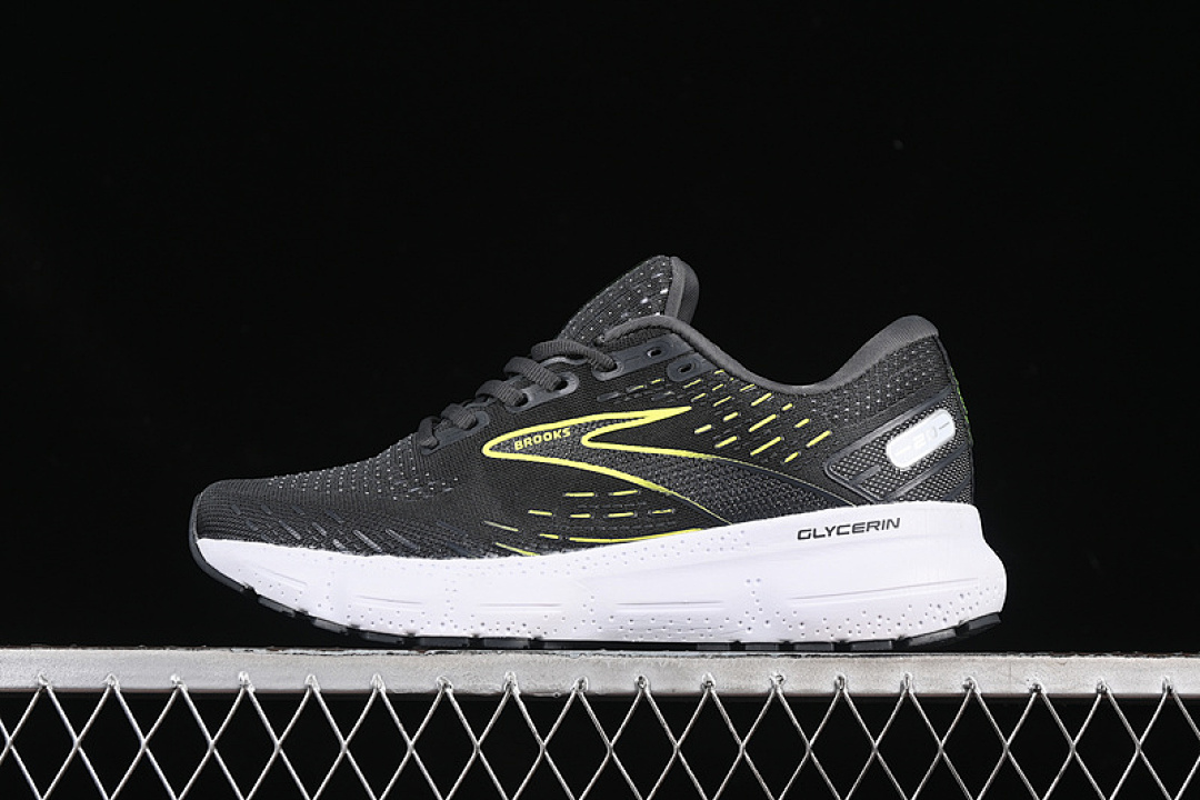 BROOKS GLYCERIN 20 WHITE/GREY/GREEN · 1203691B047, photo 1