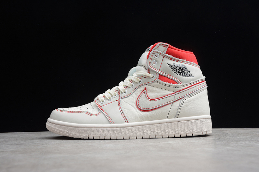 Jordan [555088-160]-[AIR JORDAN 1 RETRO HIGH OG SAIL/BLACK-PHANTOM-UNIVERSITY RED]-[UNISEX:36-46]-[1.3-170], photo 1