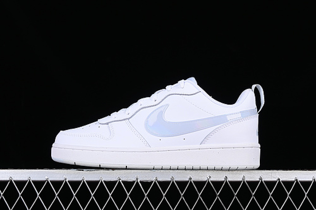 Unbranded [BQ5448-118]-[COURT BOROUGH LOW 2 WHITE/SILVER]-[WOMAN:36-39]-[MAN:40-45], photo 1