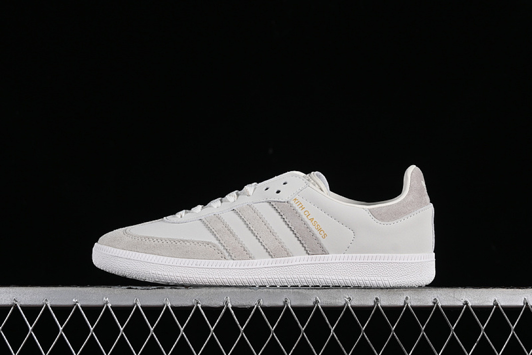 Adidas [IH0090]-[KITH SAMBA OG CLASSICS PROGRAM CLOUD WHITE/OFF WHITE/ORBIT GREY]-[UNISEX:35-45], photo 1