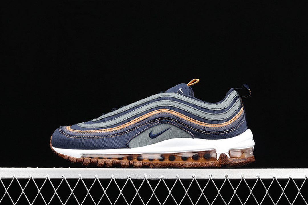 Nike AIR MAX 97 SE CORK OBSIDIAN HASTA/OBSIDIAN/THUNDER BLUE/BUCKTAN/WHITE/WHEAT · DC3986-300, photo 1