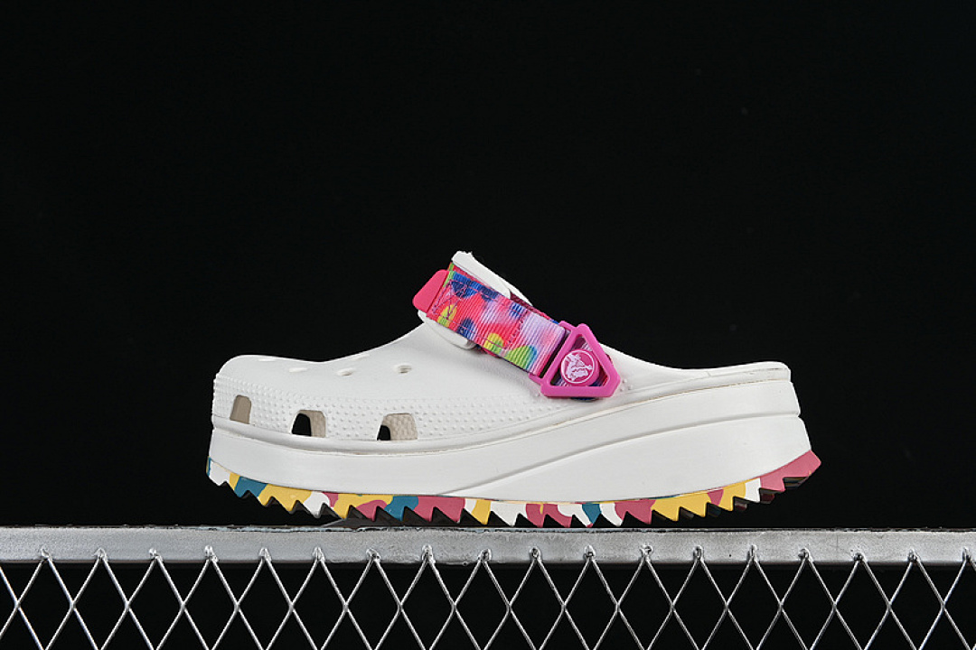 Crocs [CROCS CLASSIC HIKER CLOG WHITE/PINK]-[WOMAN:34-40], photo 1