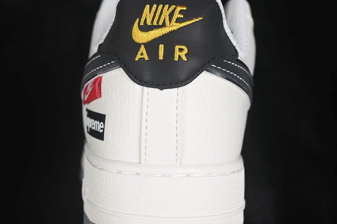 Nike [MM3399-837]-[AIR FORCE 1 07 LOW CASUAL SNEAKERS WHITE/GREY/BLACK]-[WOMAN:36-39]-[MAN:40-45] - Image 6