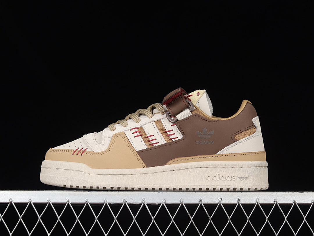 FORUM 84 LOW SHOES CLEAR BROWN/CARDBOARD/CLEAR BROWN · GV6710, photo 1