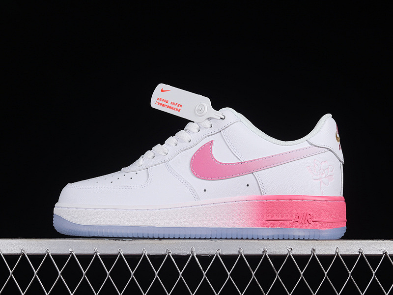 Nike Nike AIR FORCE 1 LOW SAN FRANCISCO CHINATOWN WHITE/LOTUS PINK-YELLOW GOLD/BLUE JAY · FD0778-100, photo 1