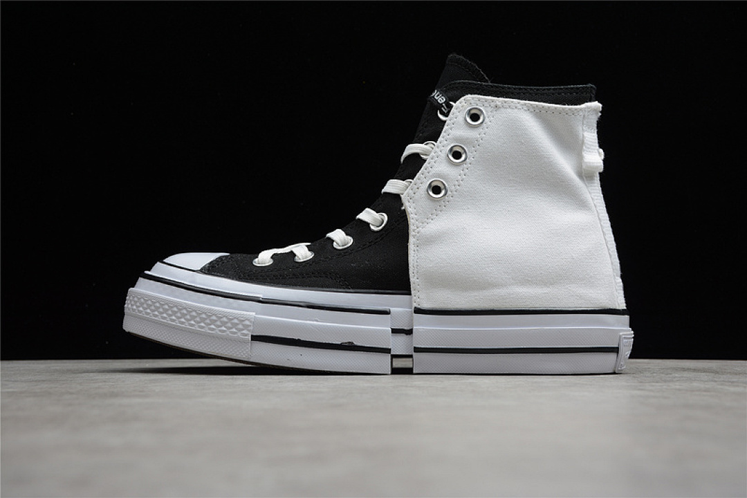 Converse [169839C]-[FENG CHEN WANG X CHUCK TAYLOR ALL-STAR 70S HIGH 2-IN-1 NATURAL IVORY/BLACK/EGRET], photo 1