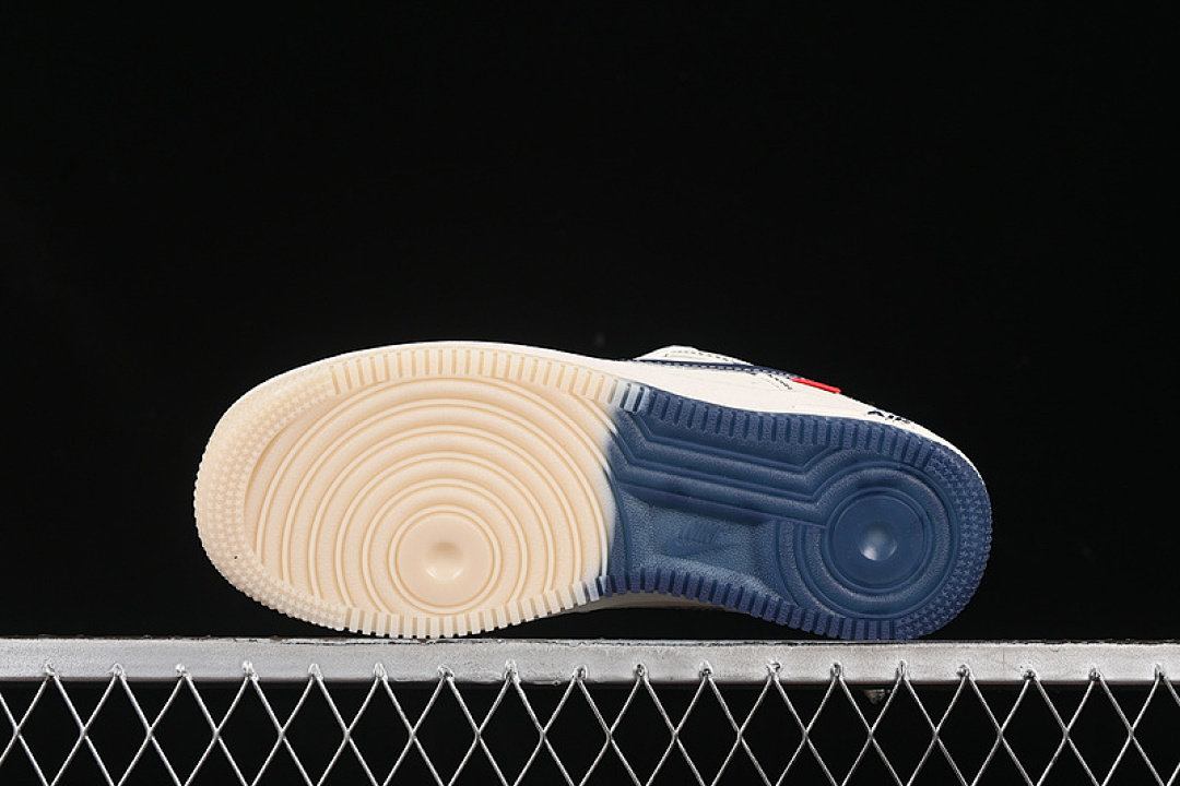 Nike [HH7518-072]-[AIR FORCE 1 07 LOW WHITE/BLUE/RED]-[WOMAN:36-39]-[MAN:40-45] - Image 15