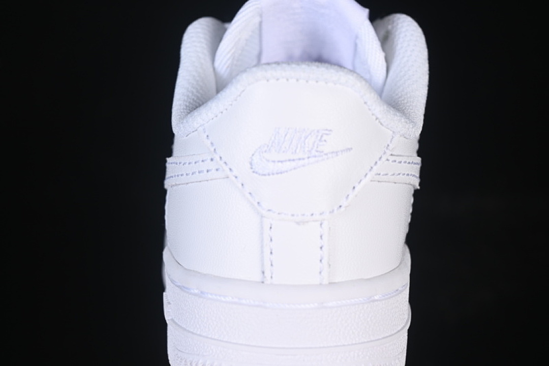 Nike [DH2925-111]-[AIR FORCE 1 07 CHILDREN'S SHOES WHITE/WHITE]-[KID:22-34]-[WOMAN:35-37.5] - Image 6