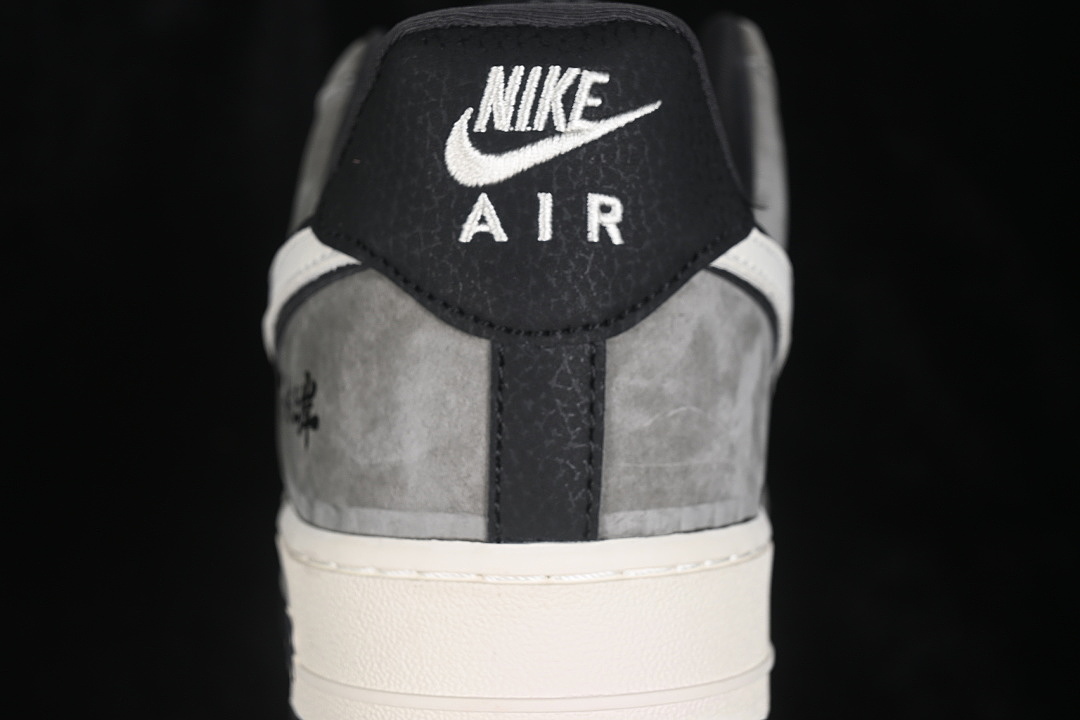 Nike [RD1988-001]-[AIR FORCE 1 07 LOW CASUAL SNEAKERS WHITE/GREY/BLACK]-[WOMAN:36-39]-[MAN:40-45] - Image 7