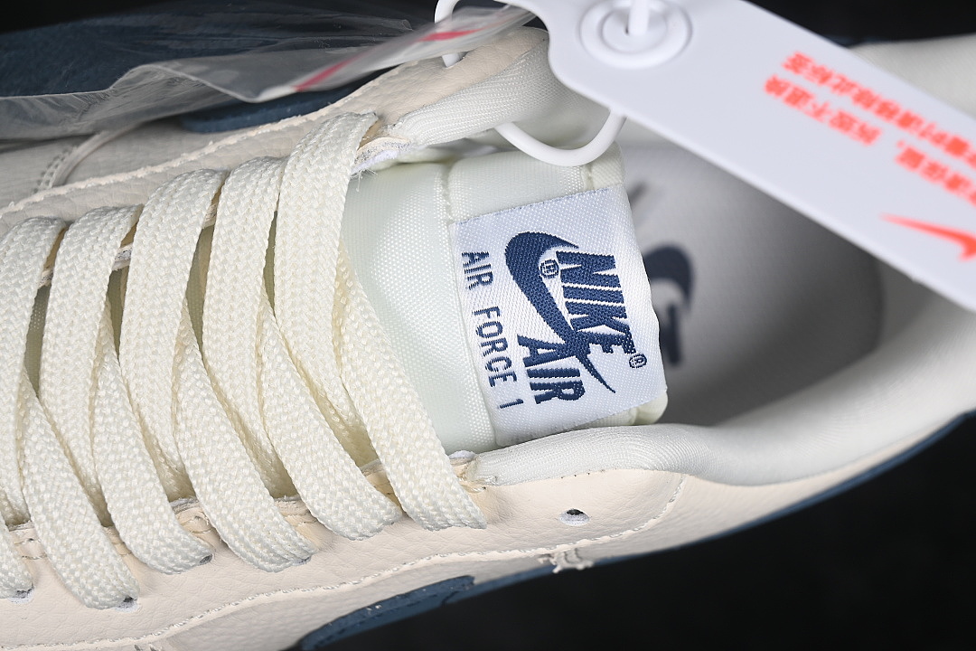 Nike [LD1999-025]-[AIR FORCE 1 07 LOW CASUAL SNEAKERS NAVY BLUE/WHITE]-[WOMAN:36-39]-[MAN:40-45] - Image 8