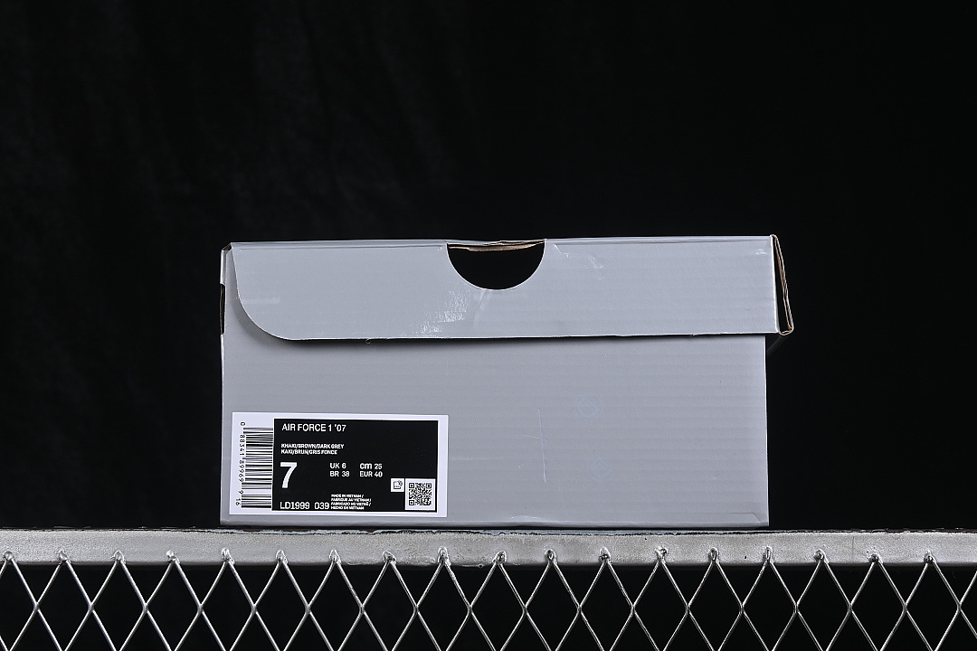 Nike [LD1999-039]-[AIR FORCE 1 07 LOW CASUAL SNEAKERS WHITE/BLACK/RED]-[WOMAN:36-39]-[MAN:40-45] - Image 12