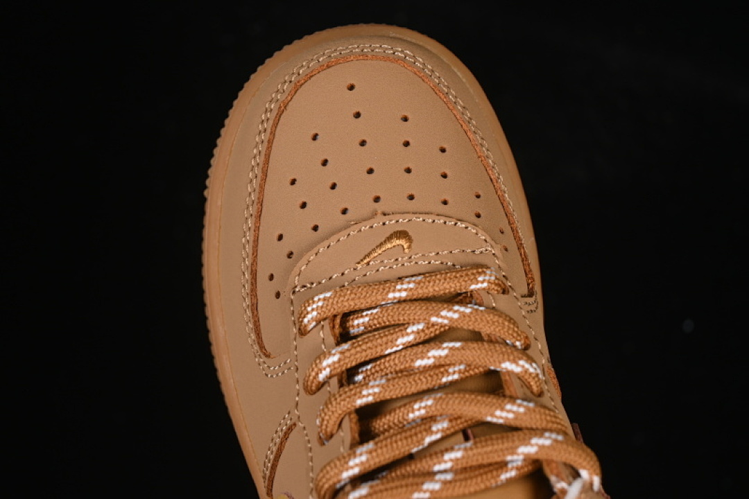 Nike [943312-200]-[AIR FORCE 1 07 CHILDREN'S SHOES OF VARIOUS SIZES KHAKI/BROWN]-[WOMAN:22-37.5] - Image 9