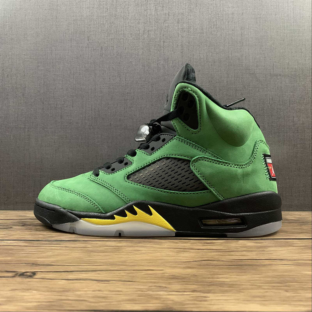 Jordan [CK6631-307]-[AIR JORDAN 5 RETRO SE OREGON APPLE GREEN/BLACK/YELLOW STRIKE/BLACK]-[MAN:40-47], photo 1