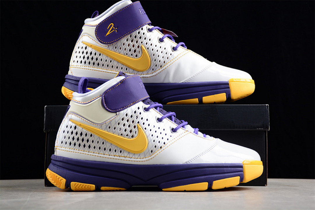 Nike [316022-171]-[KOBE 2 WHITE/GOLD/PURPLE]-[MAN:40-46] - Image 2