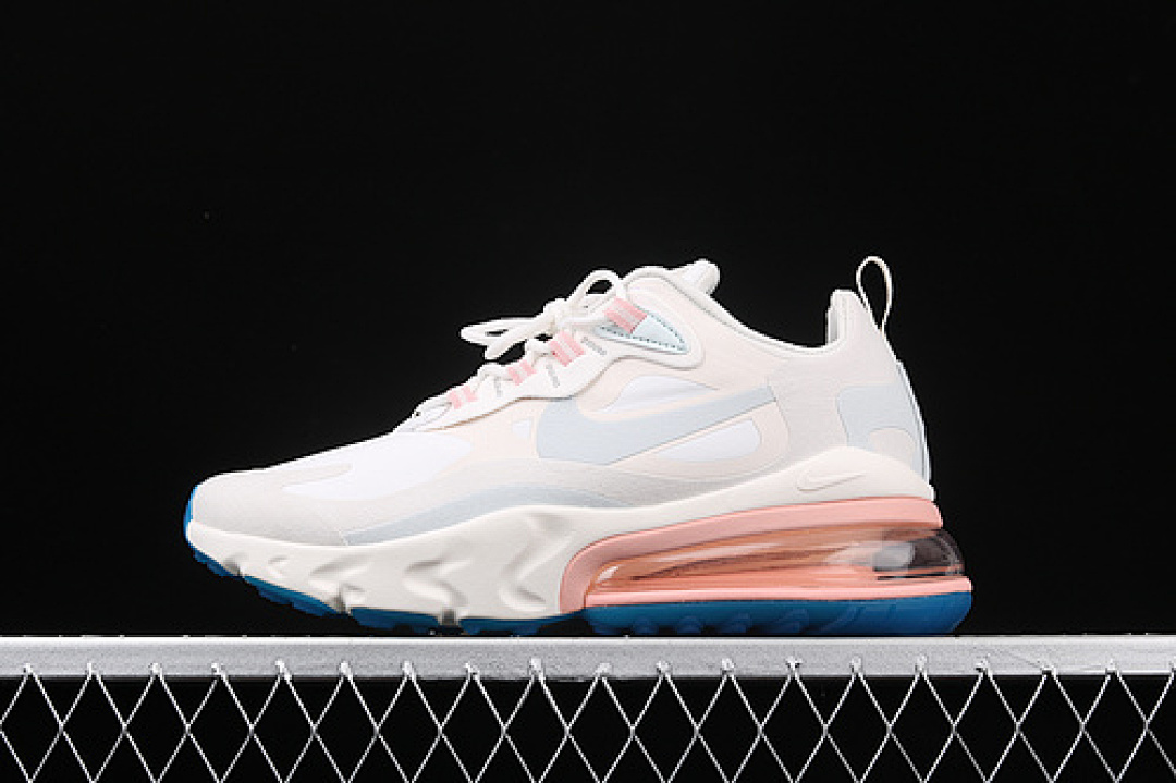 Unbranded [AO4971-100]-[AIR MAX 270 REACT SUMMIT WHITE/GHOST AQUA]-[WOMAN:36-39]-[MAN:40-46], photo 1
