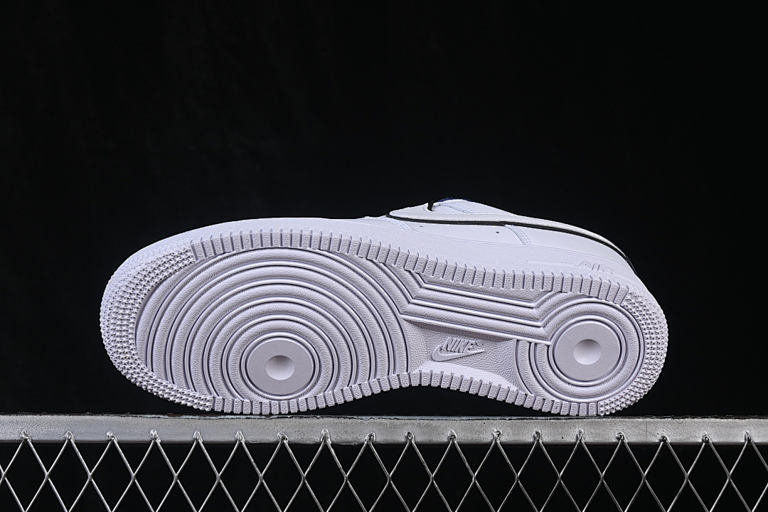 Nike [IO4226-102]-[AIR FORCE 1 07 LOW CASUAL SNEAKERS WHITE/NAVY BLUE]-[WOMAN:35.5-39]-[MAN:40-45] - Image 15