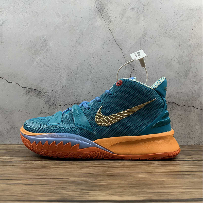 CONCEPTS X KYRIE 7 IKHET BLUE/ORANGE/YELLOW · CT1137-900, photo 1