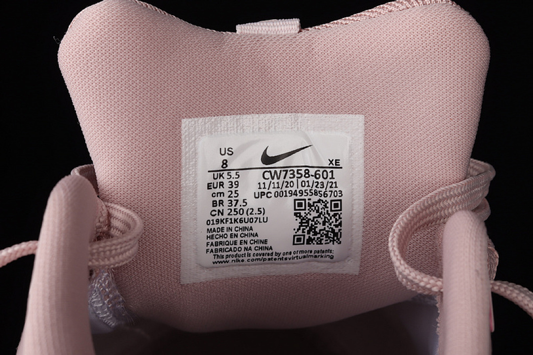 Nike [CW7358-601]-[AIR ZOOM PEGASUS 38 CHAMPAGNE/BARELY ROSE/ARCTIC PINK/WHITE]-[WOMAN:36-40] - Image 6