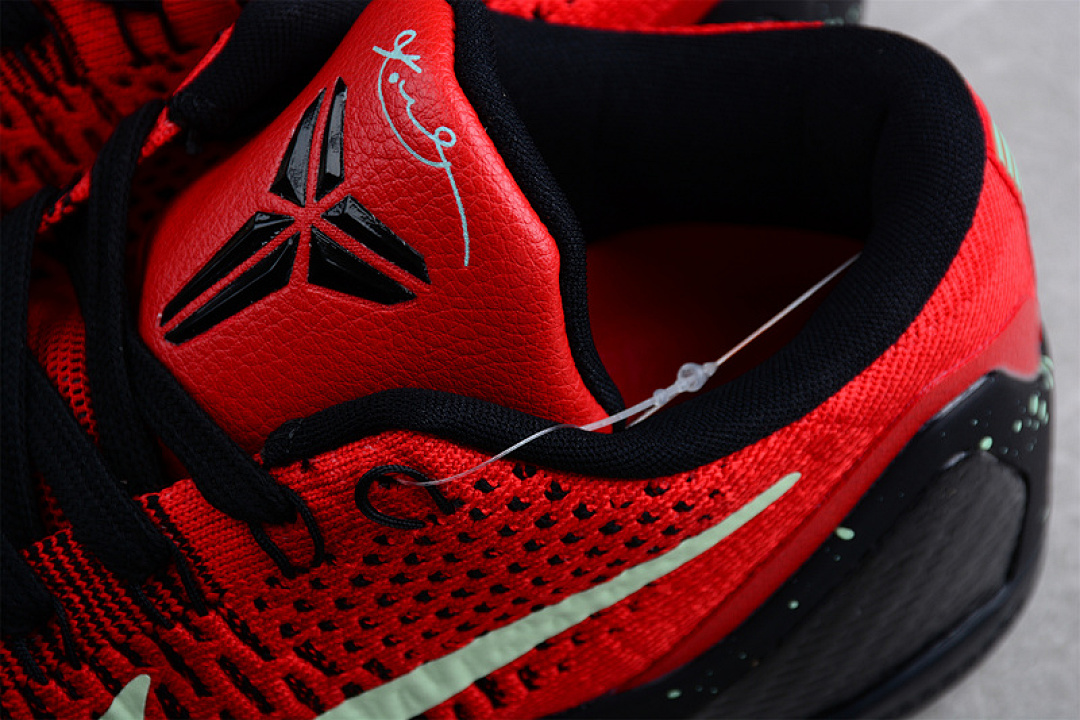 Nike [639045-600]-[KOBE 9 ELITE LOW UNIVERSITY RED/BLACK/WHITE]-[MAN:40-46] - Image 8