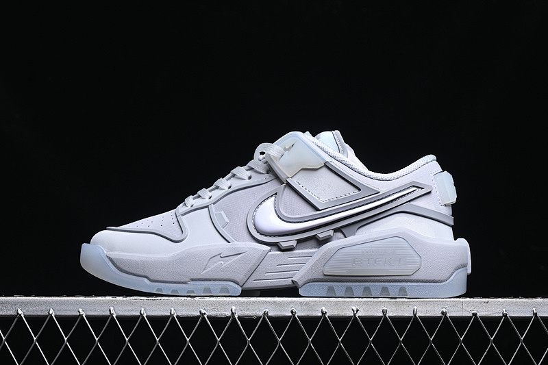 Nike RTFKT STUDIOS DUNK GENESIS LOW OG GHOST WHITE/GREY · HQ3034-001, photo 1