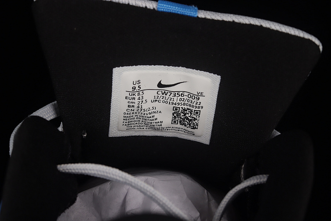 Nike [CW7356-009]-[AIR ZOOM PEGASUS 38 PURE PLATINUM/BLACK/DUTCH BLUE/PHOTO BLUE]-[MAN:39-45] - Image 12