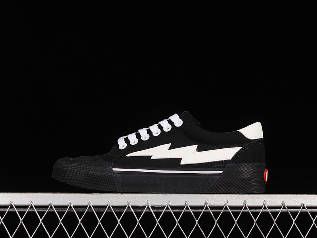 Converse [REVENGE X STORM OLD SKOOL SNEAKERS BLACK/BLACK/WHITE]-[WOMAN:35-39]-[MAN:40-44], photo 1