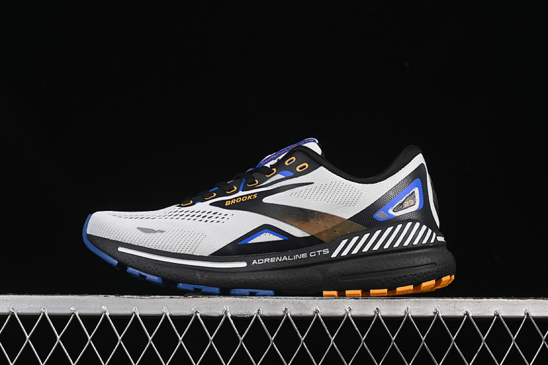 Unbranded [1203801B149]-[BROOKS ADRENALINE GTS 23 WHITE/BLACK/BLUE]-[WOMAN:36-39]-[MAN:40-45], photo 1