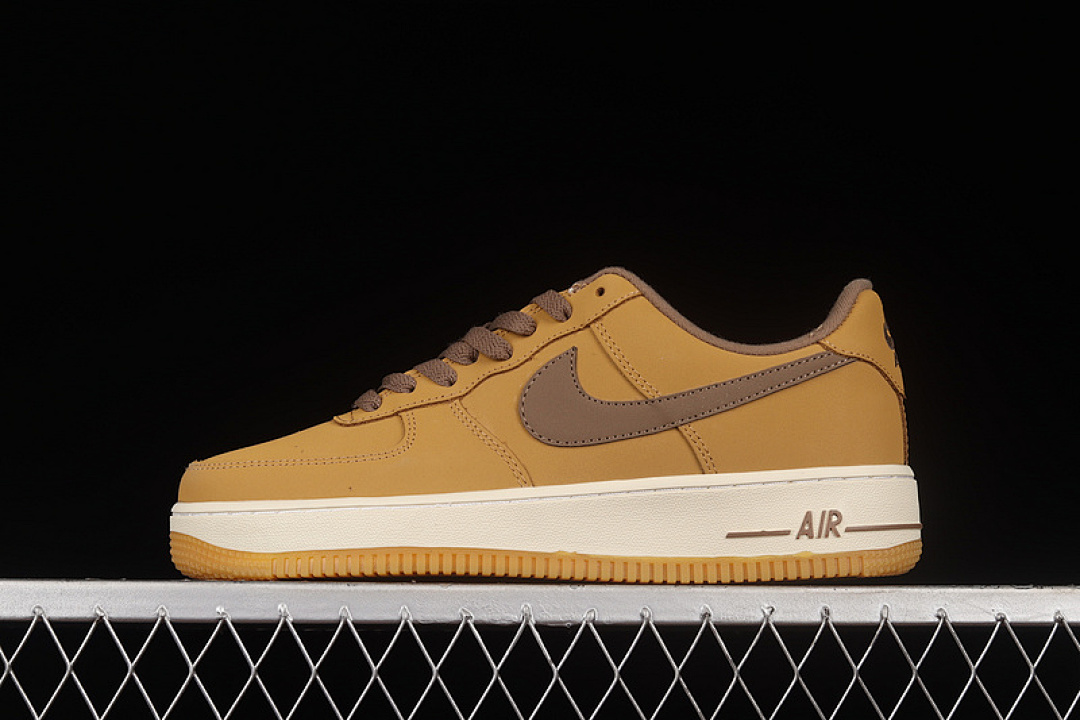 Nike Nike AIR FORCE 1 LOW WATERPROOF WHEAT/BAROQUE BROWN-NET · 309652-721, photo 1
