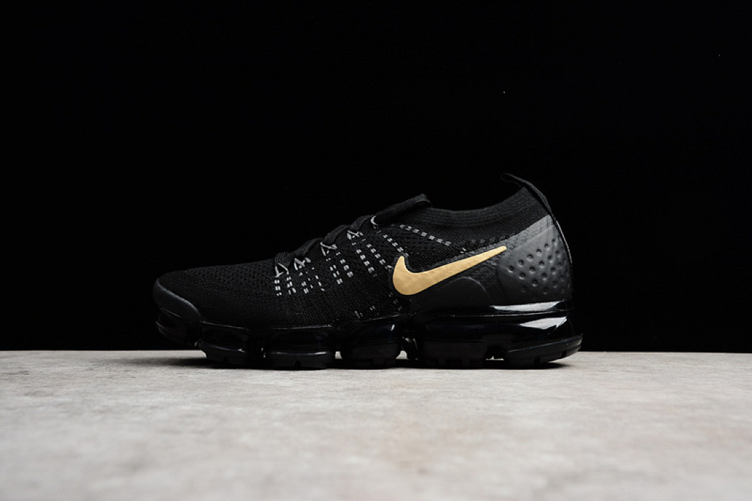 Unbranded [942842-009]-[AIR VAPORMAX FLYKNIT 2.0 BLACK/GOLD]-[MAN:39-45]-[OG00136], photo 1
