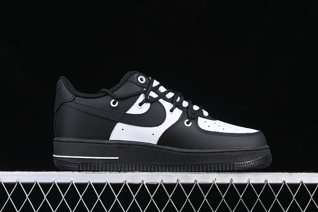 Nike [CV9879-542]-[AIR FORCE 1 07 LOW BLACK/WHITE]-[WOMAN:36-39]-[MAN:40-45] - Image 2