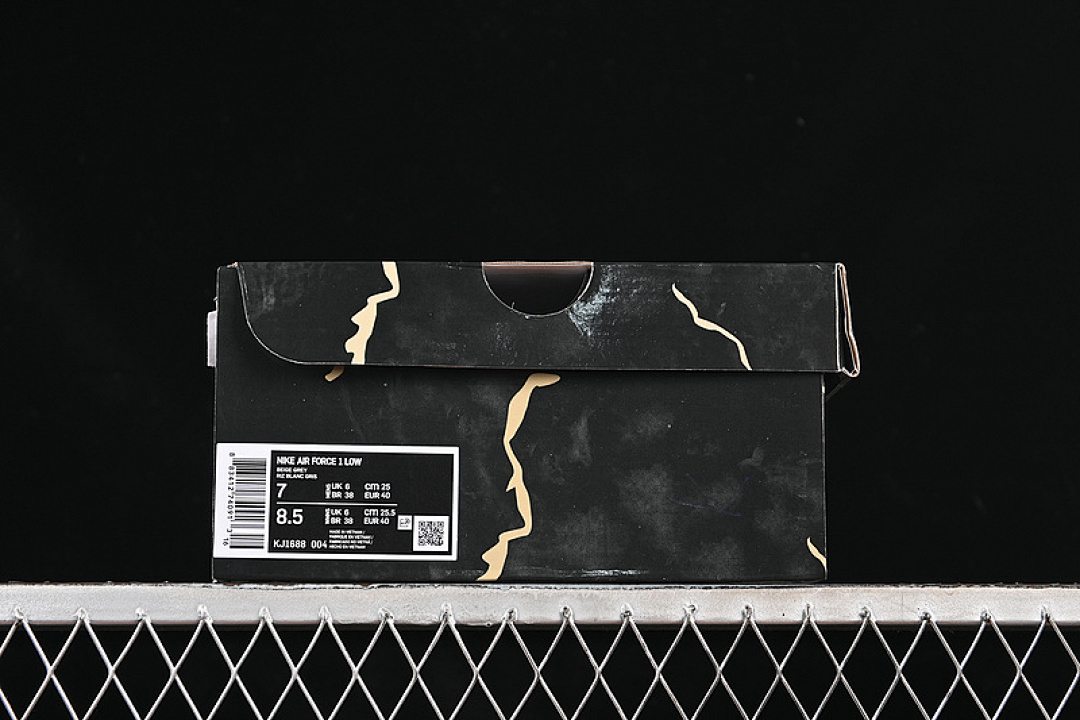 Nike [KJ1688-004]-[AIR FORCE 1 07 LOW OFF-WHITE WHITE/GREY]-[WOMAN:36-39]-[MAN:40-45] - Image 11